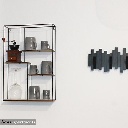 Black & White - News Apartment Bükreş Dış mekan fotoğraf